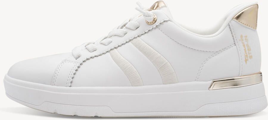 Tamaris COMFORT Essentials Dames Sneakers WIT GOUD - Foto 2