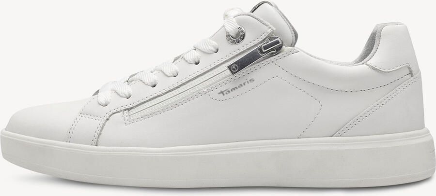 Tamaris Plateausneakers vrije tijd schoen lage schoen veterschoen met sierstiksels - Foto 6