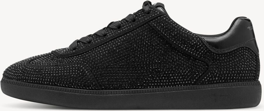Tamaris Plateausneakers vrijetijdsschoen lage schoen veterschoen in vegan uitvoering - Foto 4