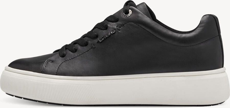 Tamaris Plateausneakers vrijetijdsschoen lage schoen veterschoen met verwisselbare binnenzool - Foto 4