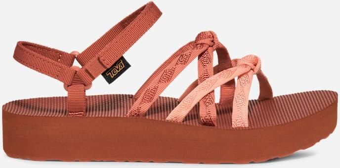Teva Midform Kena Slim Schoenen in Terracotta Multi voor Dames