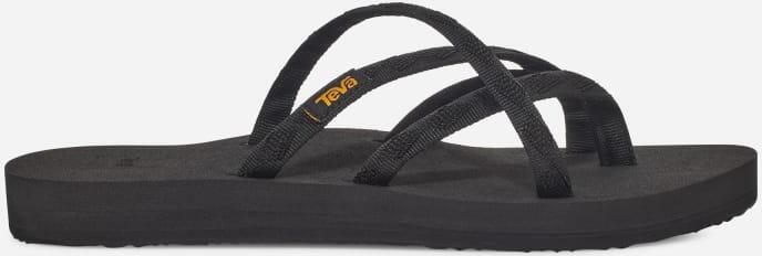 Teva Olowahu-teenslipper Sandalen in Mix B Black On Black voor Dames