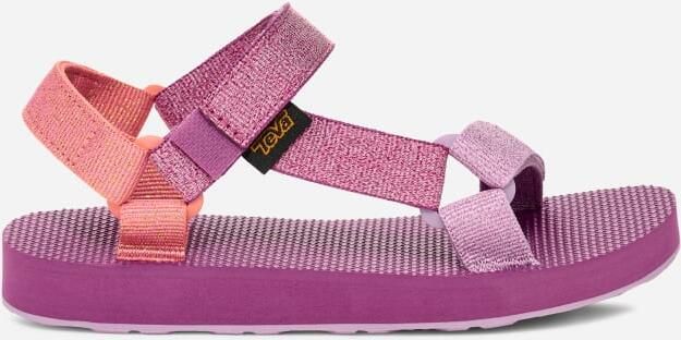 Teva Original Universal Metallic Sandalen in Pink Purple Multi