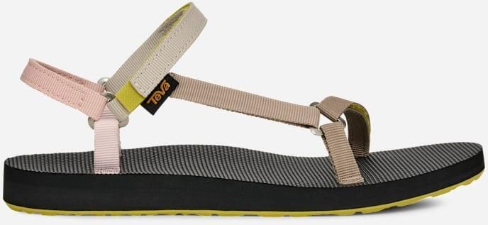 Teva Original Universal Slim Sandalen in Hummus Multi voor Dames