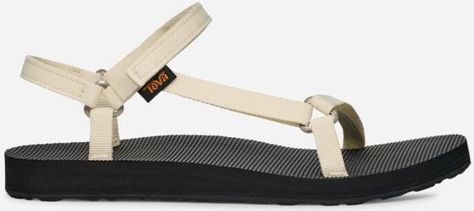 Teva Original Universal Slim Sandalen in White Black voor Dames
