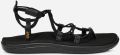 Teva Voya Infinity Sandalen in Black voor Dames - Zwart