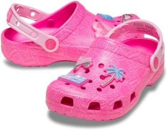 Crocs Mattel Pink Barbie Clog Kids
