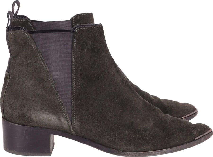 Acne Studios Pre-owned Acne Studios Jensen Enkellaarsjes in Zwart Suède