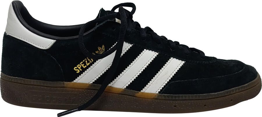 Adidas Originals Adidas Handball Spezial lage sneakers in zwart suède
