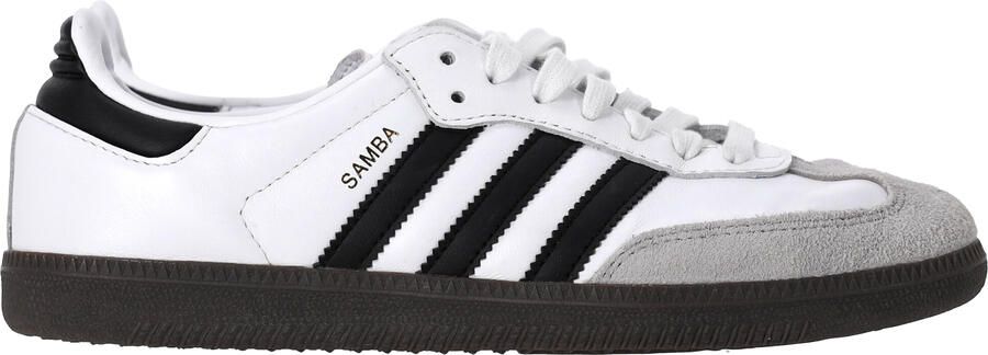 Adidas Originals Adidas Samba OG sneakers in wit leer