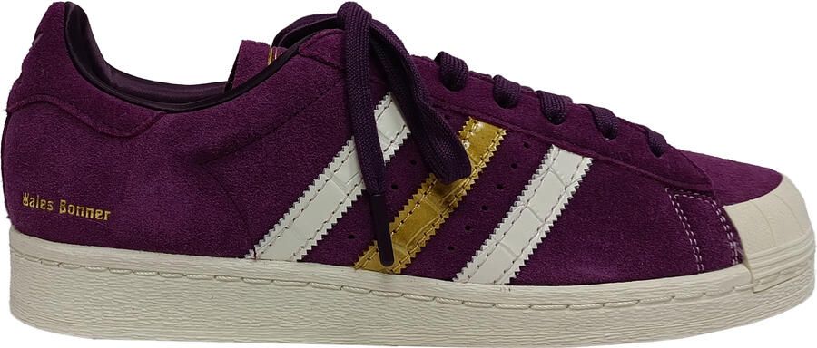 Adidas Originals Adidas x Wales Bonner Jabbar lage sneakers in paars suède