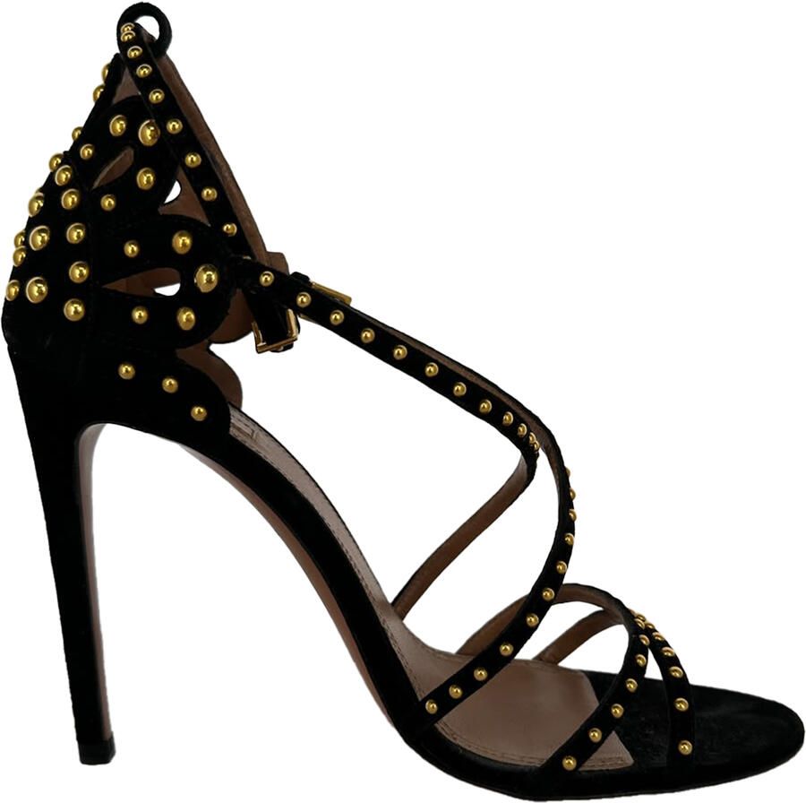 Alaia Pre-owned Alaïa pumps met studs in zwart suède