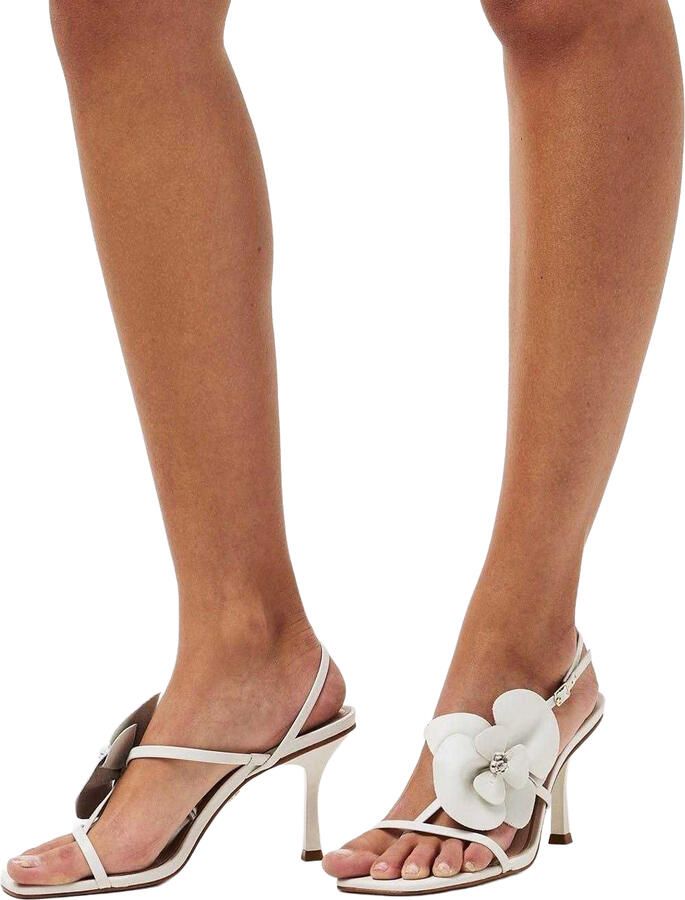 ALDO Avondsandalen met bloemenprint voor dames (Wit)