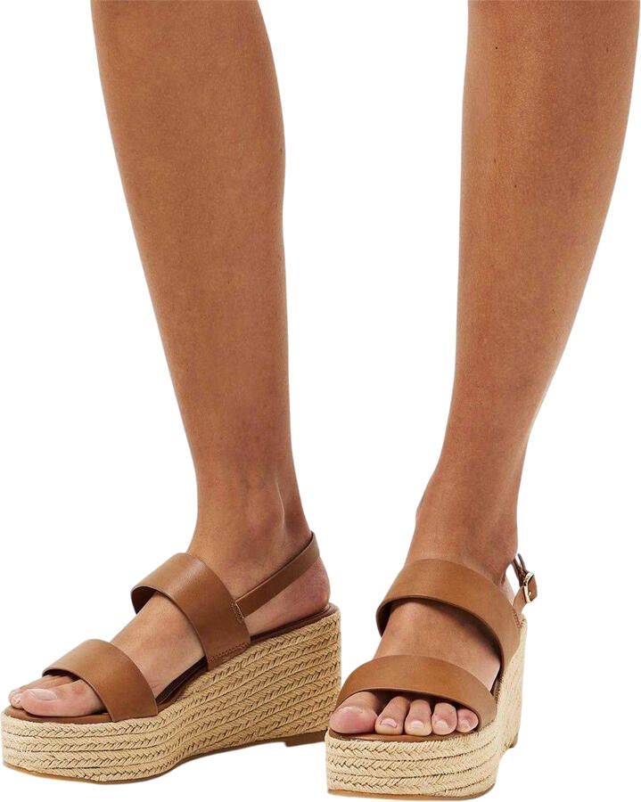 ALDO Keoni-sandalen met sleehak voor dames (Bruin)