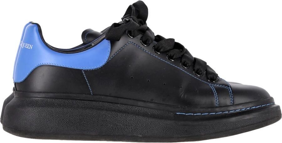 Alexander McQueen Pre-owned Alexander McQueen Oversized Sneakers in Zwart Leer
