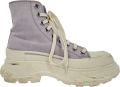 Alexander McQueen Pre-owned Alexander McQueen Tread Slick hoge sneakers in paars katoen - Paars