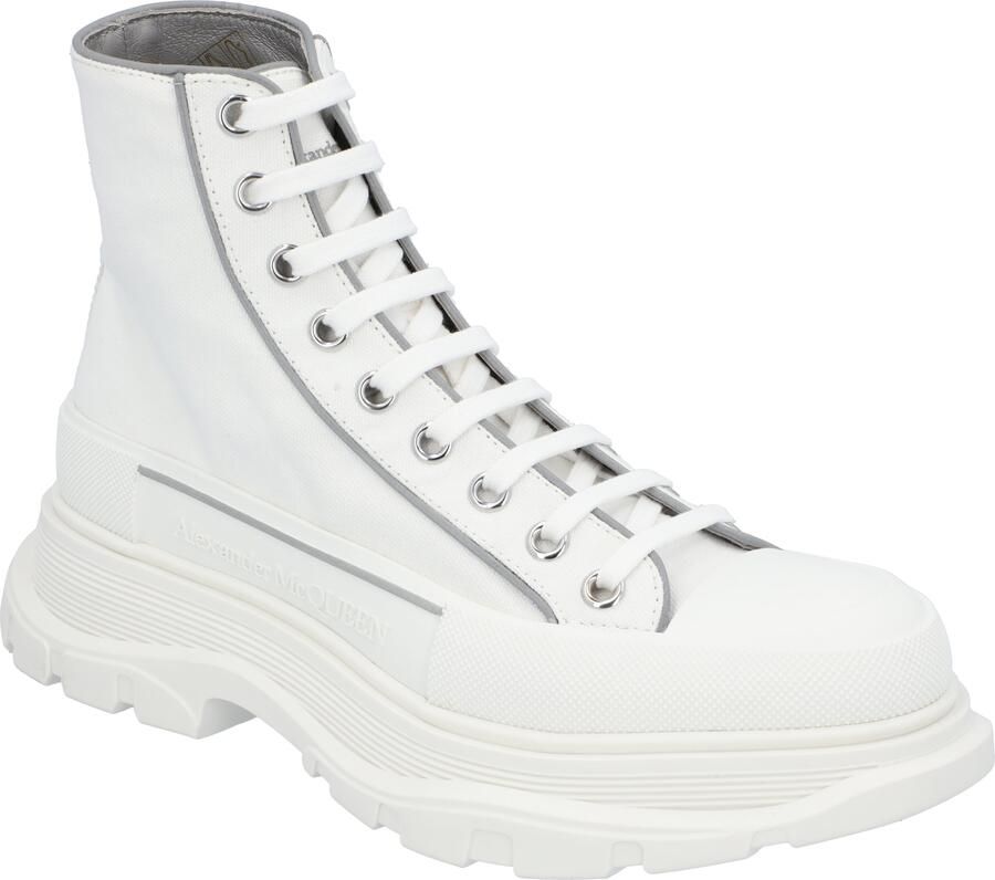 Alexander mcqueen Tread Slick Boots 'Wit Grijs'