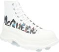 Alexander mcqueen Tread Slick Boots 'Witte Graffiti' - Wit