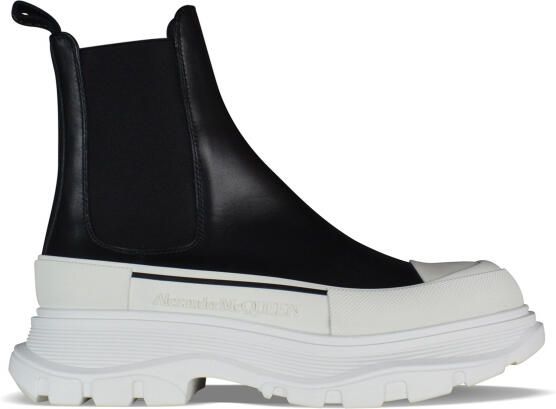 Alexander mcqueen Tread Slick enkellaarzen zwart