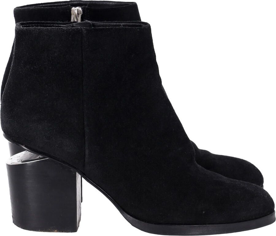 Alexander Wang Pre-owned Alexander Wang Gabi Laarzen in Zwart Suède