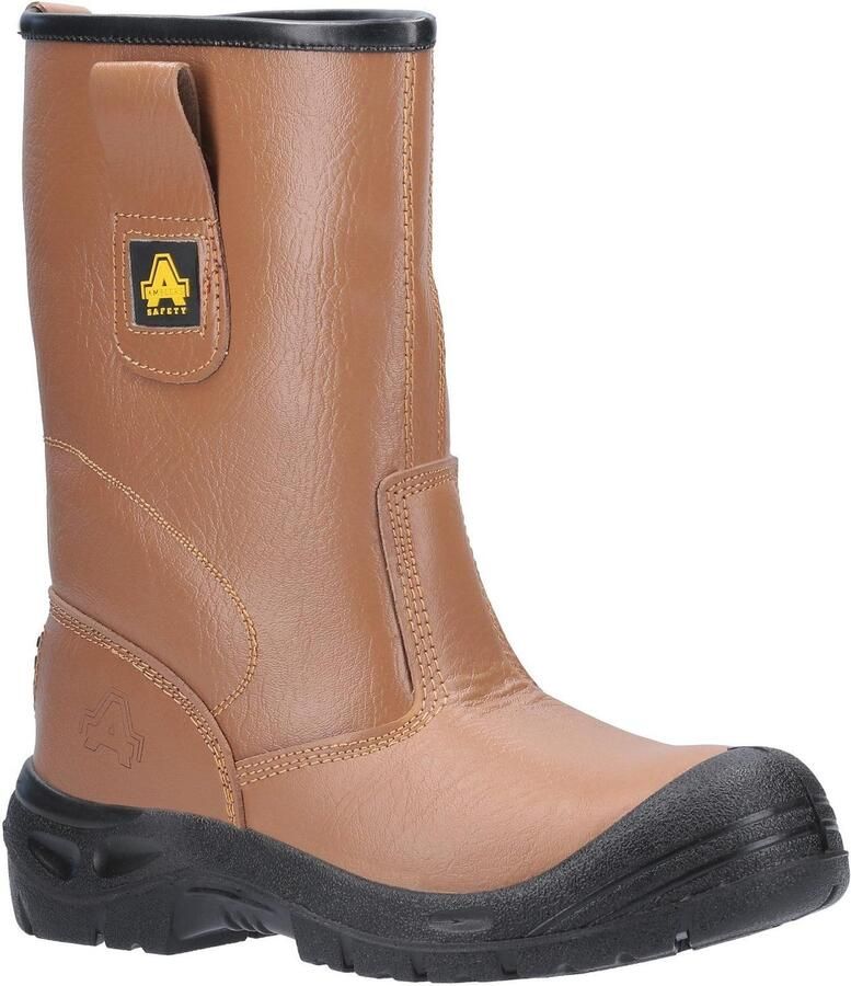 Amblers Safety Amblers Unisex Veiligheid Waterdichte Riggerboot Tan