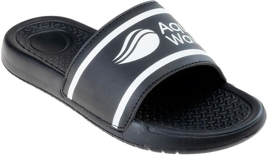 Aquawave Heren Arwedi Sliders (Zwart Wit)