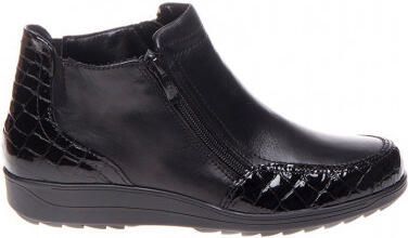 Ara Sneaker meran st kroko-lack softcalf schwarz