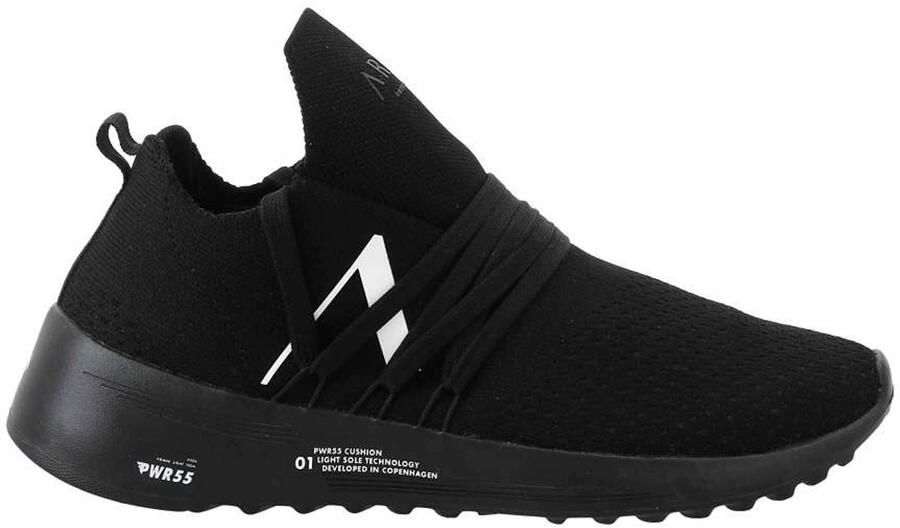 Arkk Copenhagen Raven FG PET 2.0 PWR55 Damestrainers Zwart