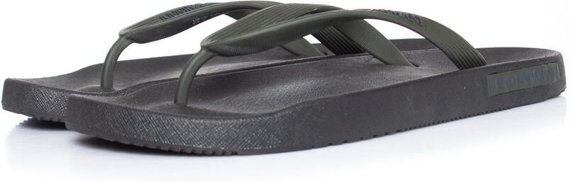 Armani Pre-owned Emporio Armani teenslippers met logo
