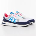 Armani Exchange Eagle AX herensneaker - Veelkleurig