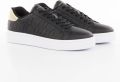 Armani Exchange Geo AX sneakers voor dames - Zwart
