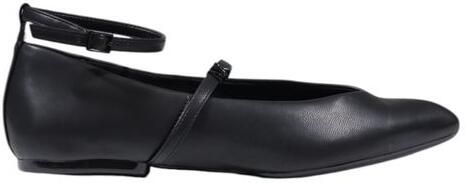 Armani Exchange Zwarte Polyester Platform Hakken