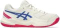 ASICS gel-dedicate 8 gs tennisschoenen gravel jongens - Wit