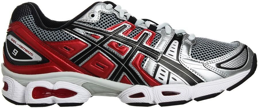 ASICS Gel-Nimbus 9 Heren Zilveren Sneakers