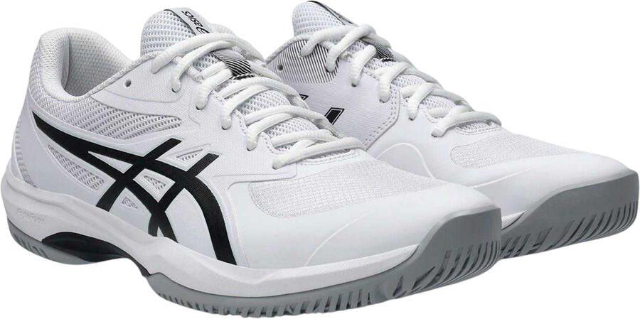 ASICS Heren Game FF Logo Tennisschoenen (Wit Zwart)