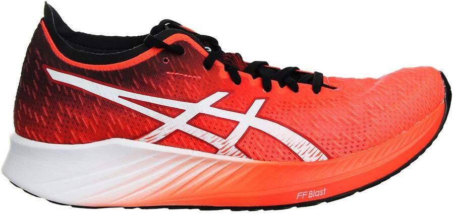 ASICS Magic Speed Dames Rood Hardlooptrainers