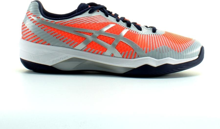ASICS Volley Elite Dames Oranje Grijs Trainers