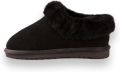 Aus Wooli Australia Unisex Schapenvacht Traditionele Enkelpantoffels - Zwart