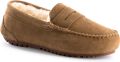 Aus Wooli Australia Vrouwen Byronbay Gezellige Mocassins - Cognac