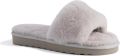 Aus Wooli Australia Womens Schapenvacht Fluff Slide Slippers Grijs - Grijs