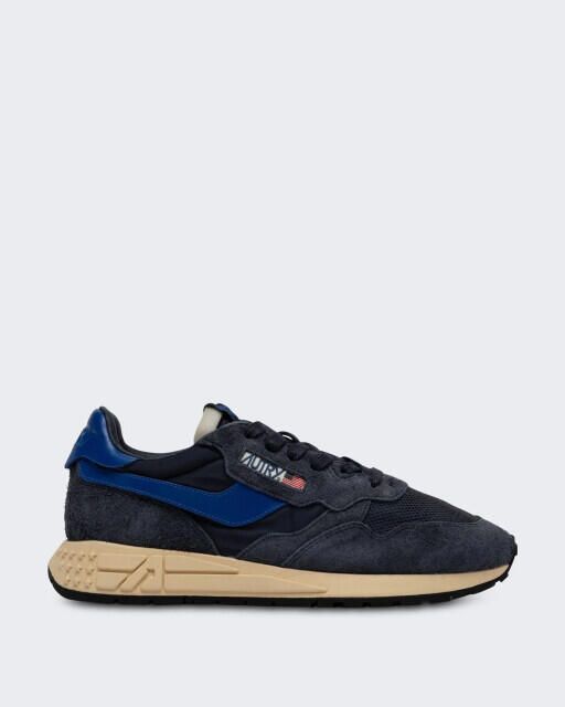 Autry Heren reelwind low sneaker van suède