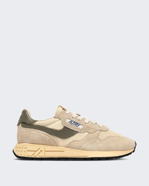 Autry Heren reelwind low sneaker van suède