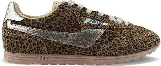 Autry Windspin Leopard Low Sneakers Bruin