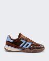 BACK 70 Dames fireball sneaker fluweel - Bruin