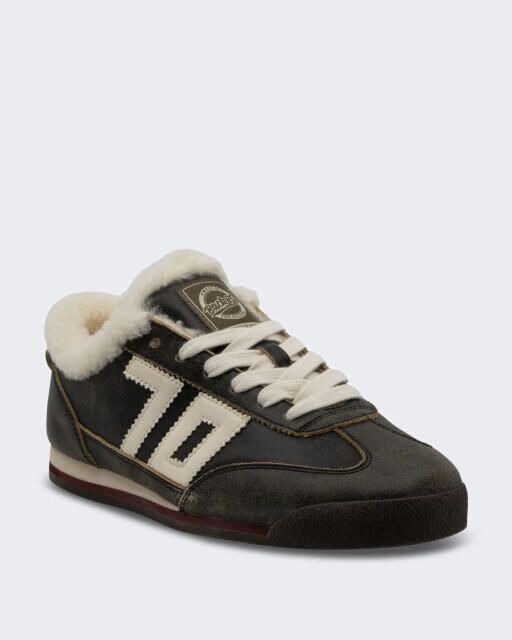 BACK 70 Dames leon sneaker gun metallic