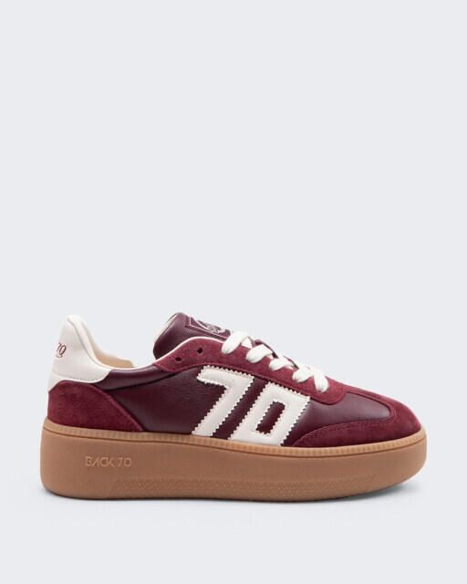 BACK 70 Dames xxl sneaker nappa