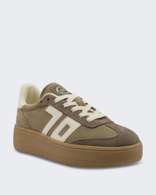 BACK 70 Dames xxl sneaker suede
