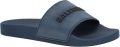 Balenciaga 3D Logo Rubberen Zwembad Slipper Sandalen - Blauw