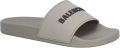 Balenciaga 3D Logo Rubberen Zwembad Slipper Sandalen - Grijs