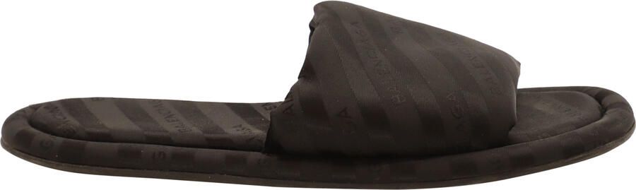 Balenciaga Pre-owned Balenciaga Hotel Lijn Slippers in Zwart Acryl